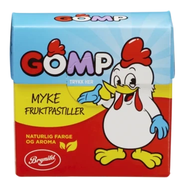 Brynild Gomp Fruktpastiller 25g