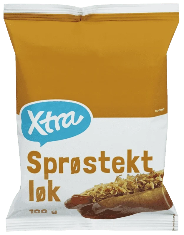 X-tra Sprøstekt Løk 100g
