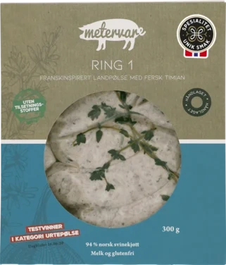 Ring 1 - Rå Urte- og Krydderpølse