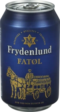 Frydenlund Fatøl 0,33l boks