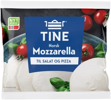Mozzarella Norsk 225g Tine
