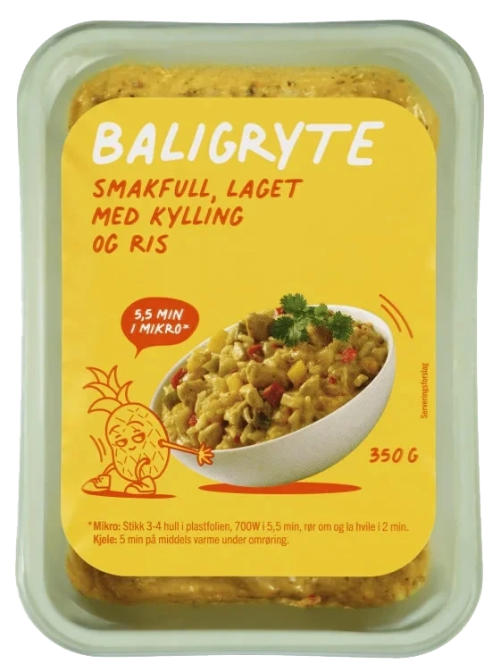 Baligryte m/Kylling&Ris 350g Matbørsen