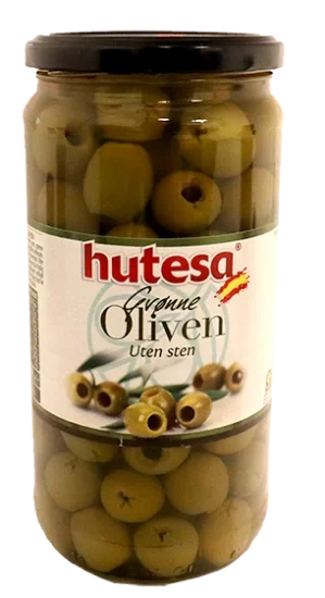 Grønne Oliven u/Sten 690g