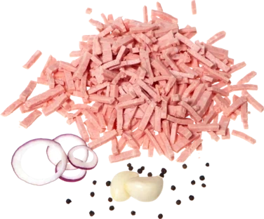Pizzaskinke Strimlet 1kg