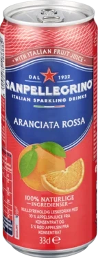 San P Aranciata Rossa Slim Can 33cl
