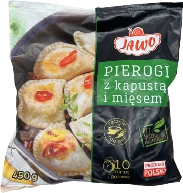 Pierogi Jawo med Kål og Kjøtt
