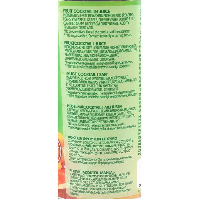 Fruktcocktail I Juice