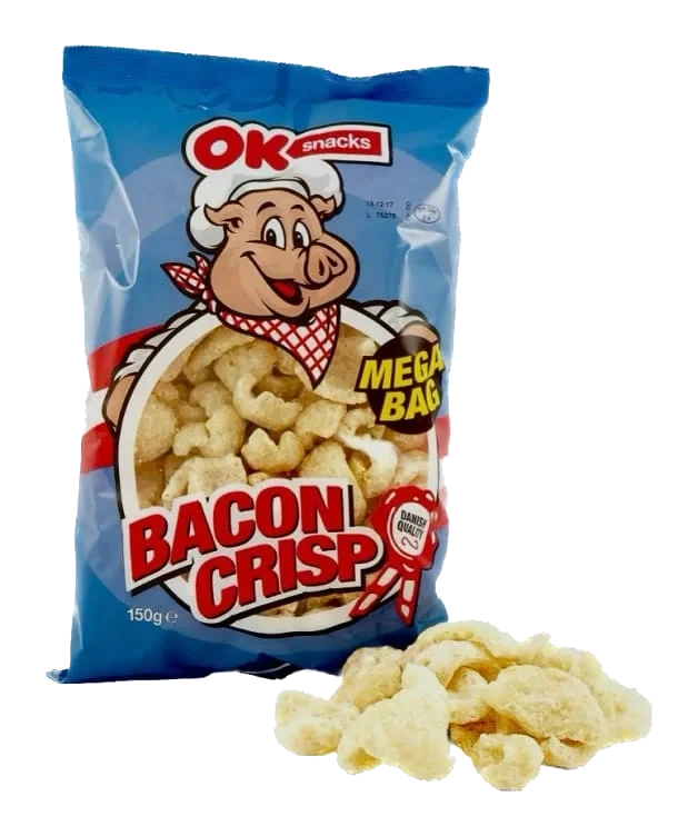 Bacon Crisp 150g Ok Snacks