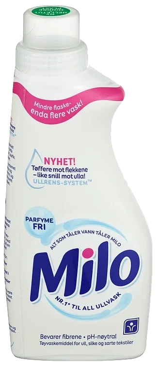 Milo Ullvask Parfymefri 595ml