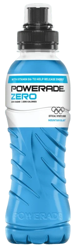 Powerade Zero Mountain Blast 500ml Flaske