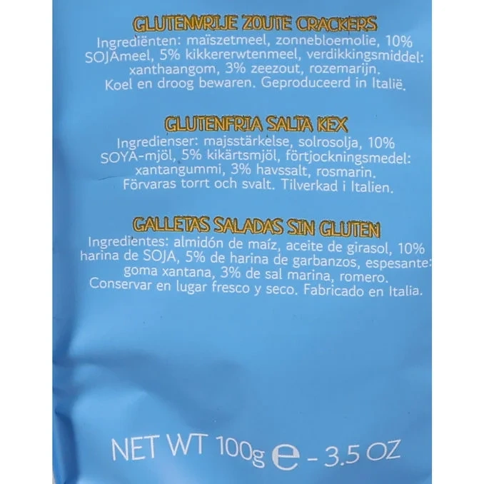 Glutenfria Kex Havssalt