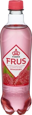 Farris Frus Bringebær 0,5l flaske