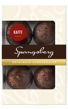 Flødeboller Kaffe 124g Spangsberg