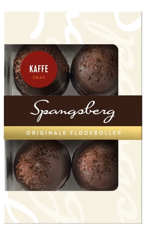 Flødeboller Kaffe 124g Spangsberg
