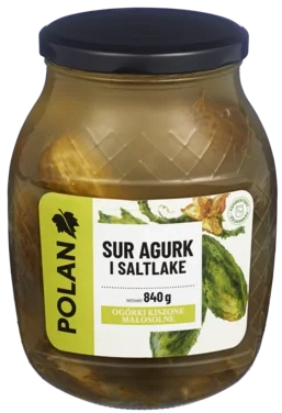 Polan Sur Agurk i Saltlake 840g