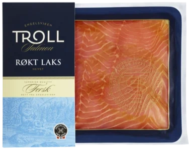 Røkt Laks i Skiver Troll - 4x250g