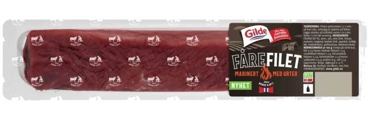 Fårefilet Urtemarinert 450g Pk