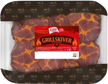 Svin Grillskiver av Nakke 1,5kg Pk