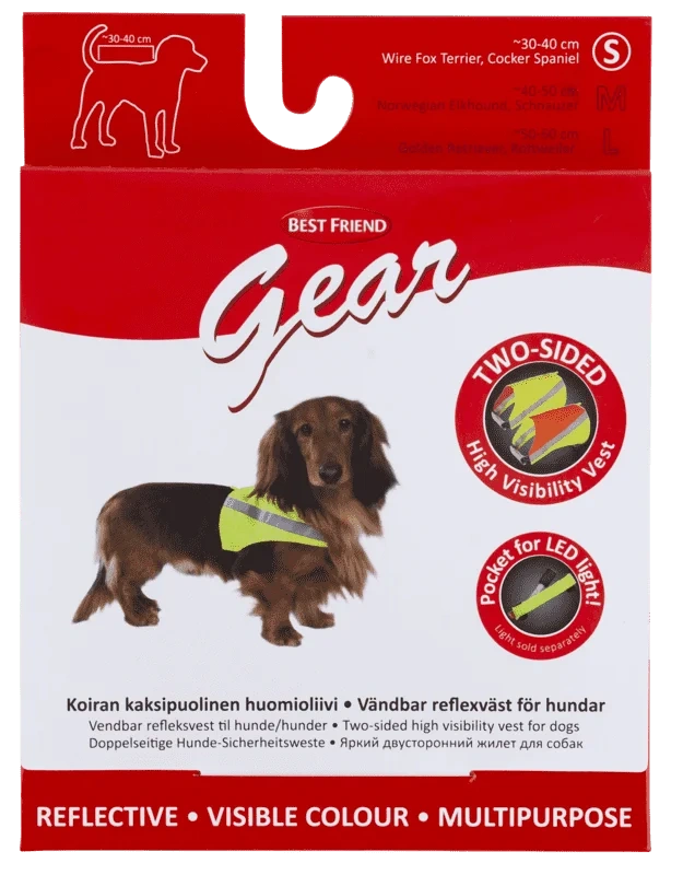 Best Friend Gear Refleksvest til Hund S
