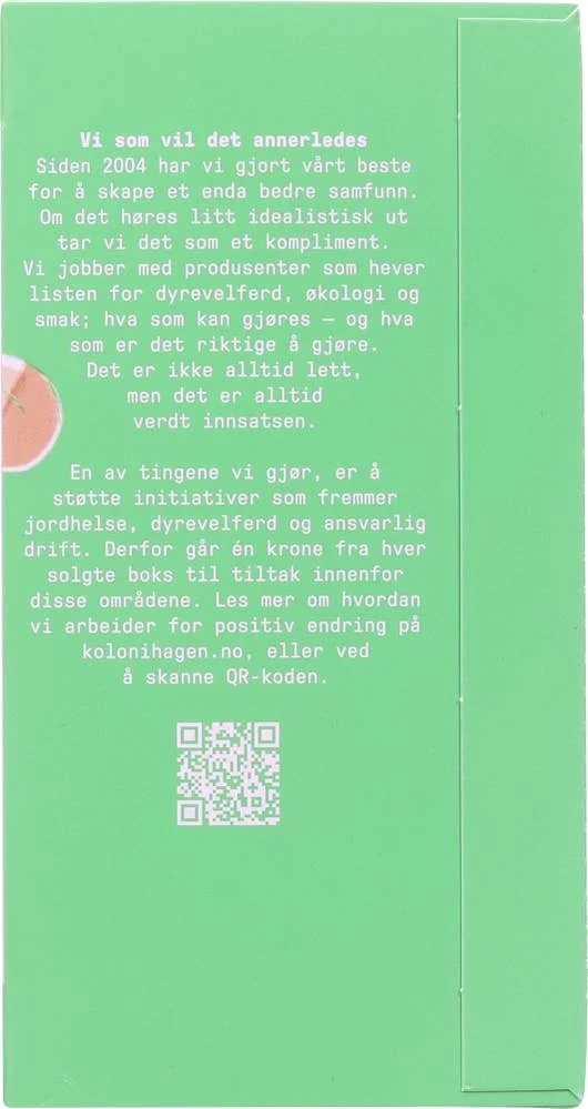 Økologisk sitron- og ingefærte