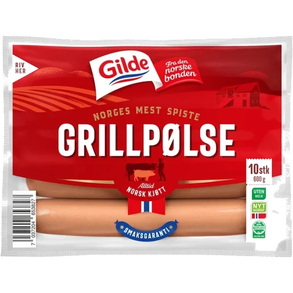 Grillpølse 600g Enh