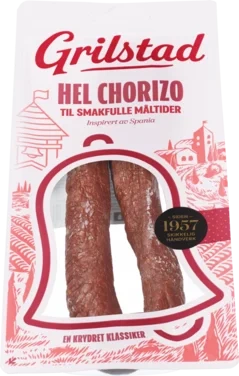 Chorizo i Ring 200g Grilstad