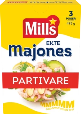 Majones Ekte 3pk 495g Mills