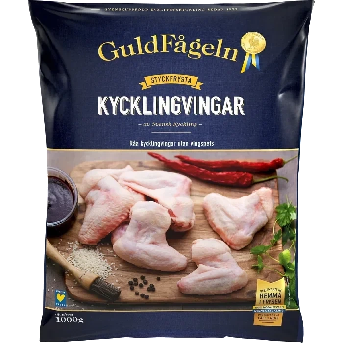 Kycklingvingar 1kg Guldfågeln