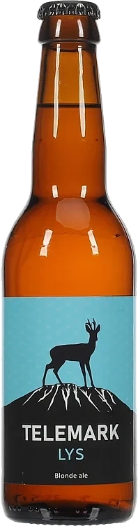 Telemark Lys Blonde Ale 0,33l flaske Telemark