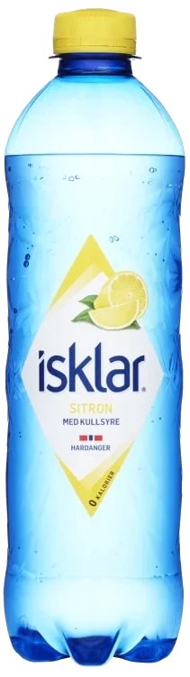 Isklar Sparkling Sitron 0,5l