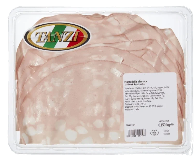 Mortadella skivet 150g Tanzi