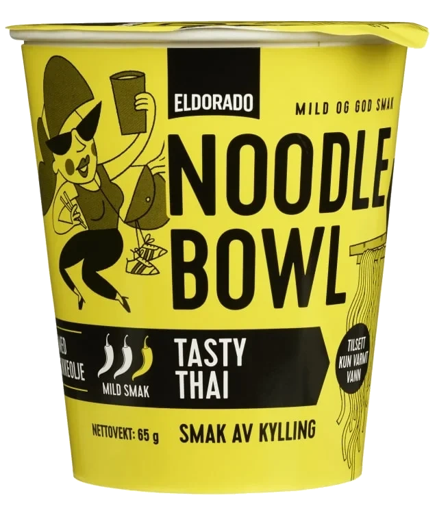 Noodle Bowl Tasty Thai 65g Eldorado