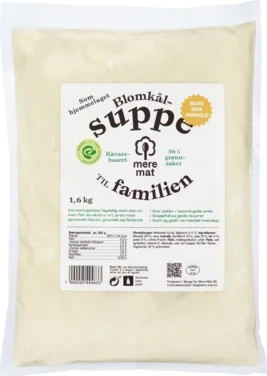 Mere Mat Blomkålsuppe 1,6kg