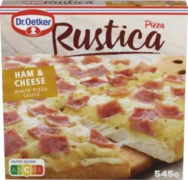 Pizza Rustica Ham & Cheese 545g Dr Oetker