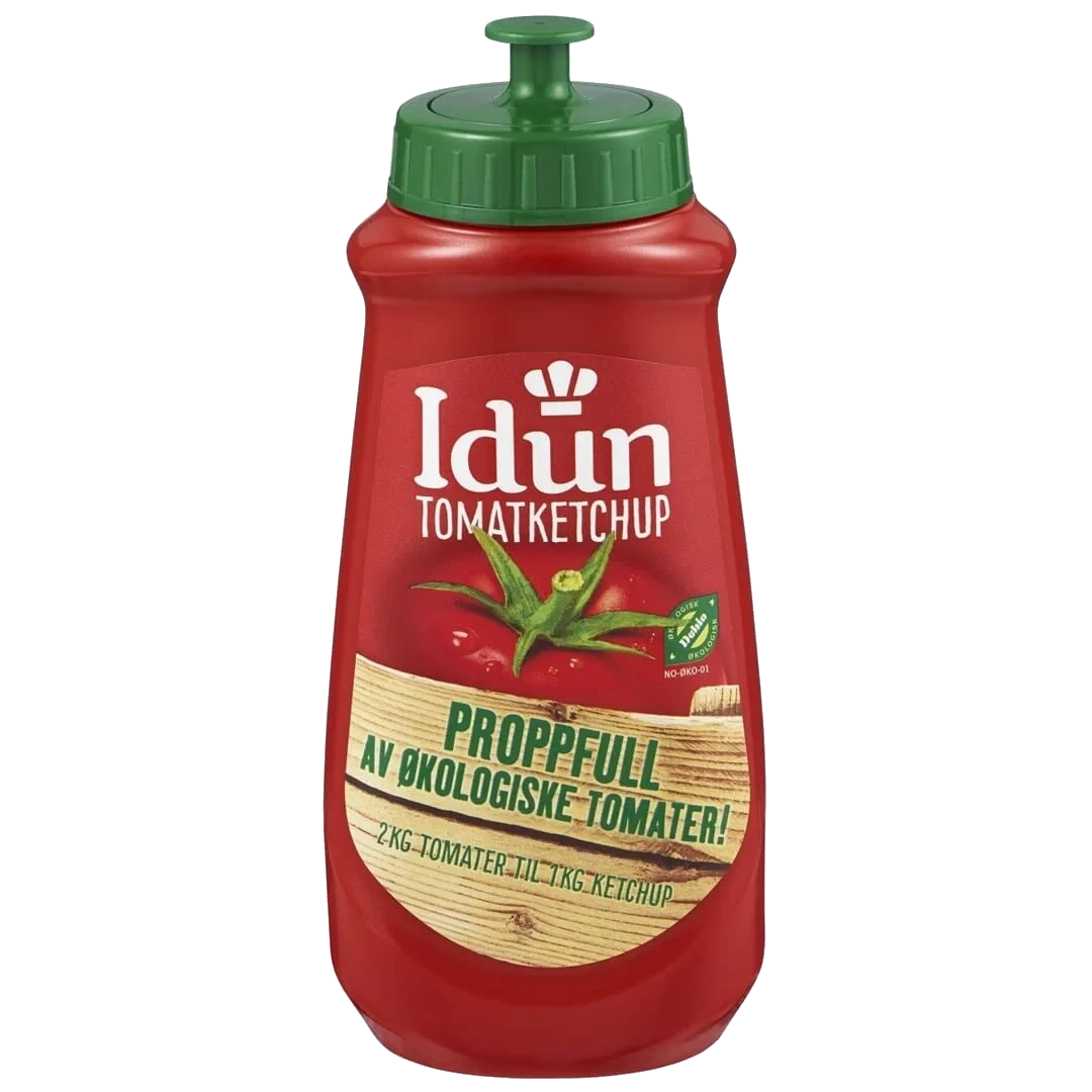 Idun ketchup Økol. 530g