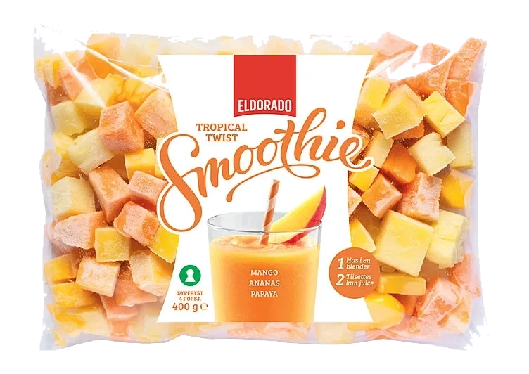 Smoothie Mix Ananas/mango/pap 400g Eldorado