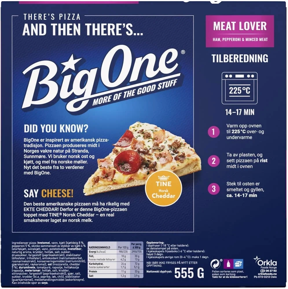 Big One Meat Lover Pizza