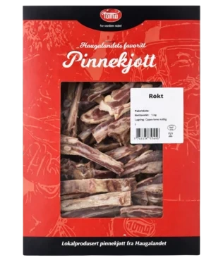 Toma Mat Pinnekjøtt Røkt Ca 1,85KG Vv