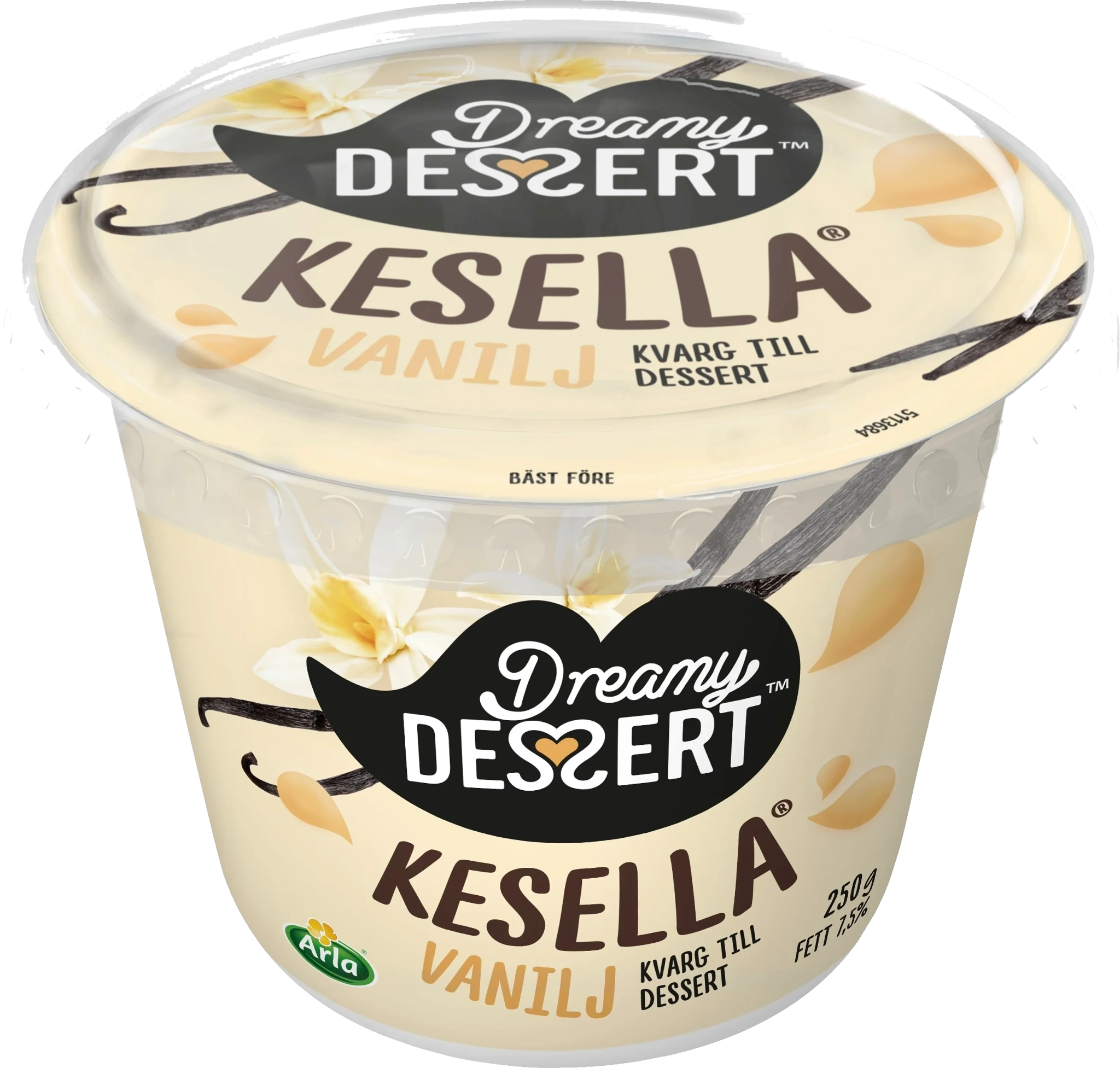 Kesella® dessertkvarg vanilj 7.5% 250 g