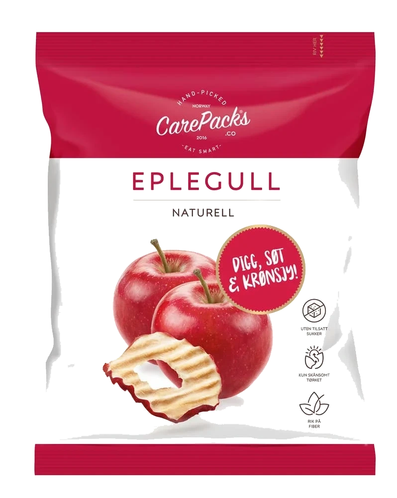 Eplegull naturell