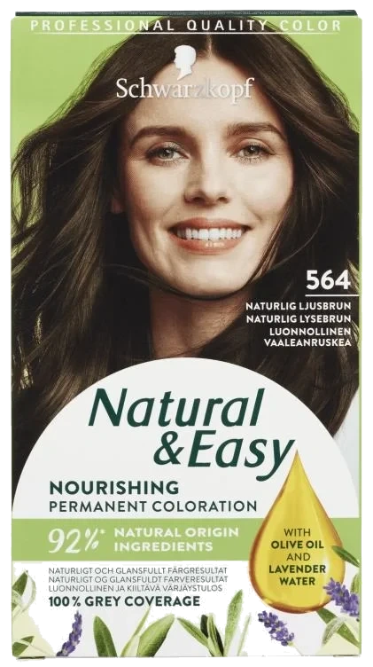 Natural & Easy 564 Lysbrun Hårfarge