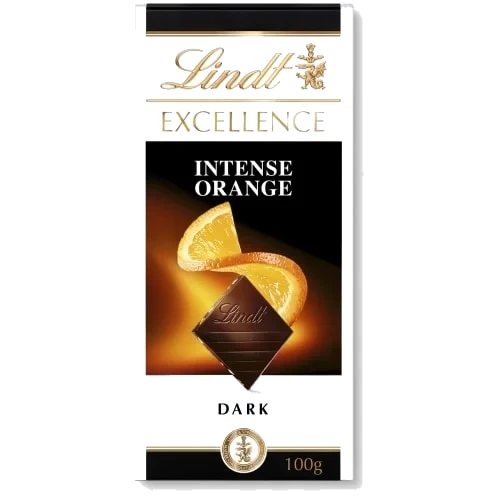 Lindt Excellence Dark Orange 100g