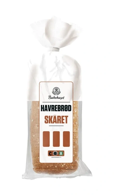 Holdbart Havrebrød Skåret 750g Bakehuset (har Vært Fryst)