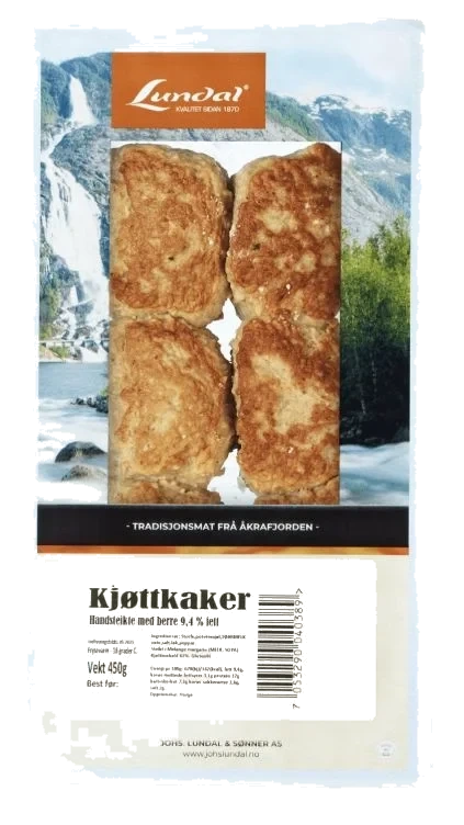 Kjøttkaker 450g Lundal