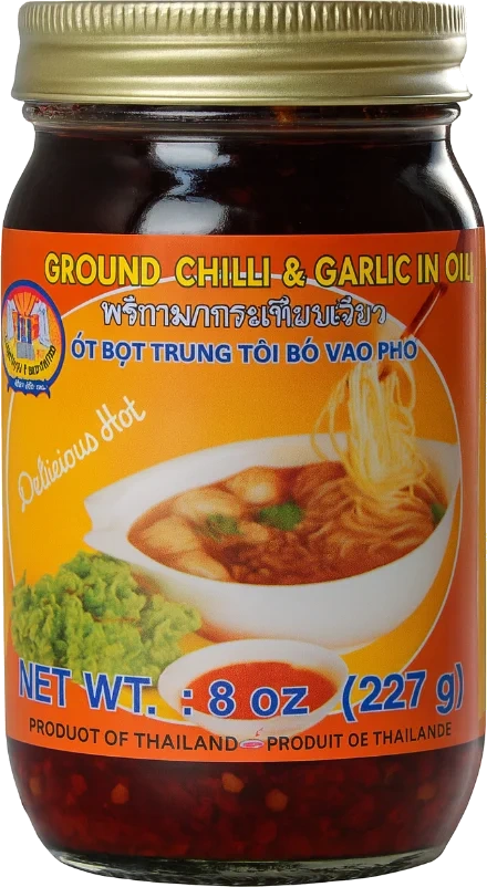 Gr Chili Garlic 227g Double Seahorse