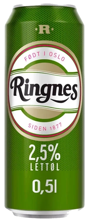 Ringnes Lettøl 0,5l boks