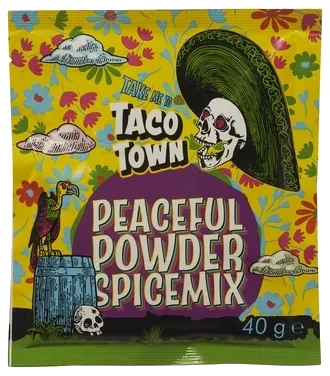 Peaceful Powder Spicemix 40g Taco Town