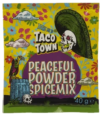 Peaceful Powder Spicemix 40g Taco Town