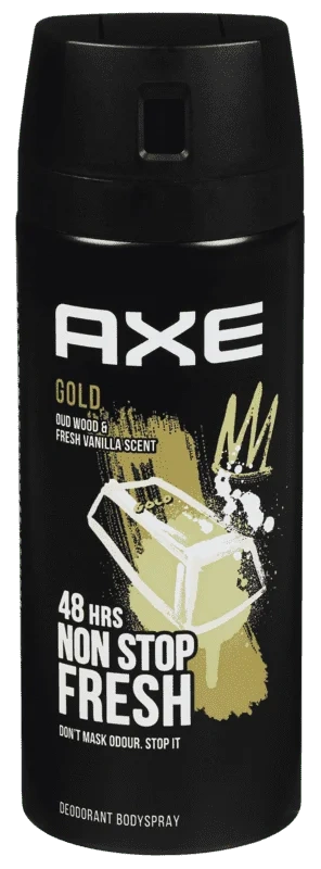 Axe Body Spray Gold 150ml