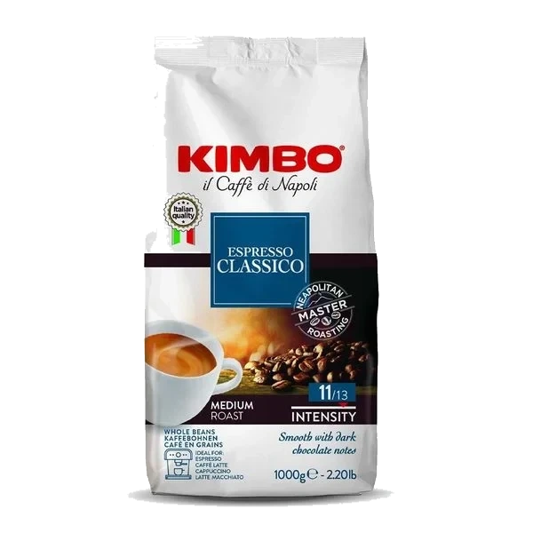 Kimbo Espresso Classico - Hele bønner 1kg